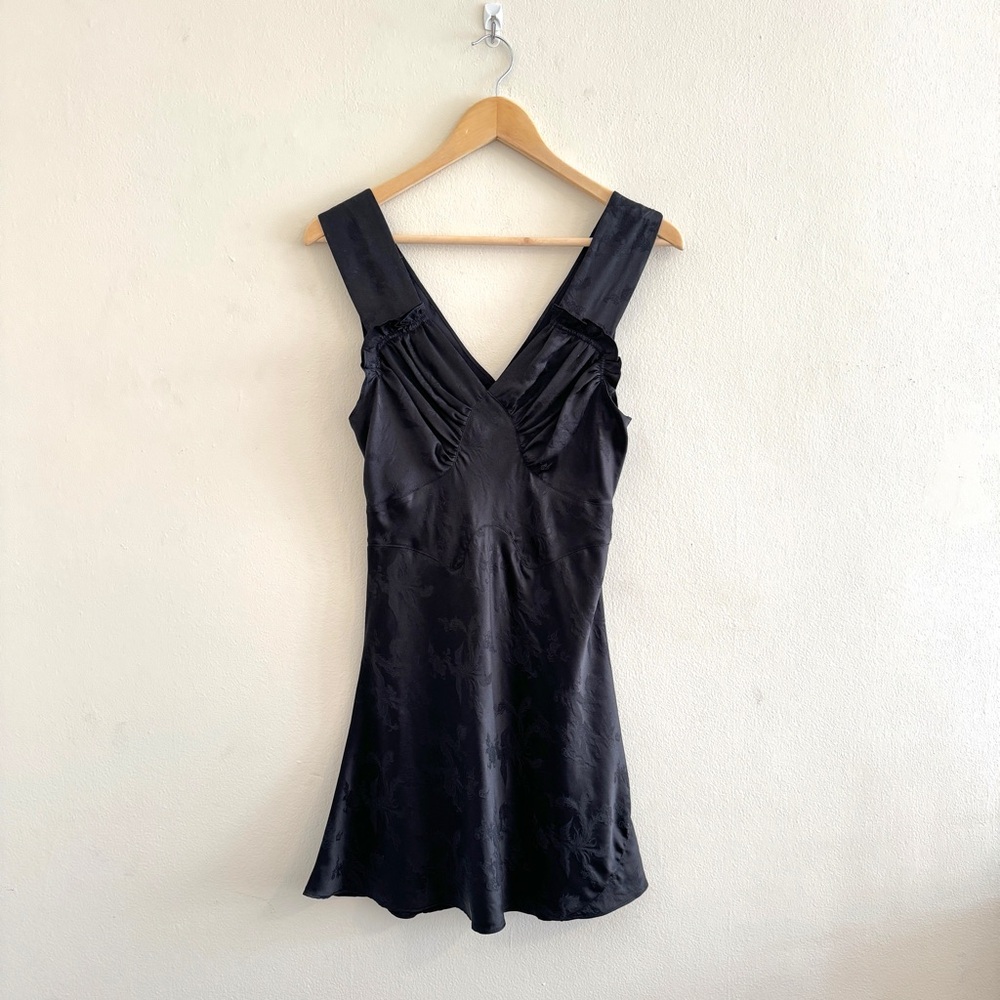 Realisation Par Roxy Silk Mini Dress Black Dragon